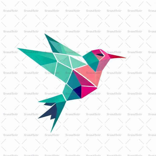 Geometrischer Kolibri